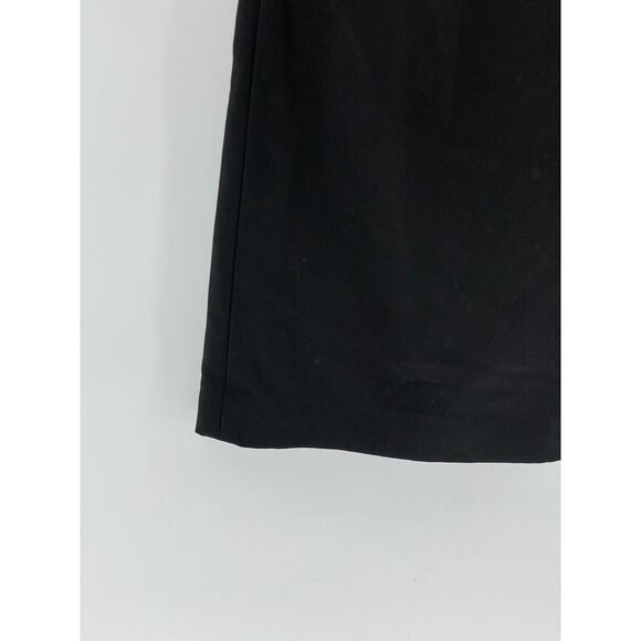 UNIQLO Women's Black Solid Regular-Fit Wide-Leg Ankle Pant SZ L - Picture 6 of 9